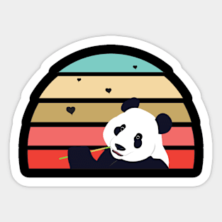 Panda bear Sticker